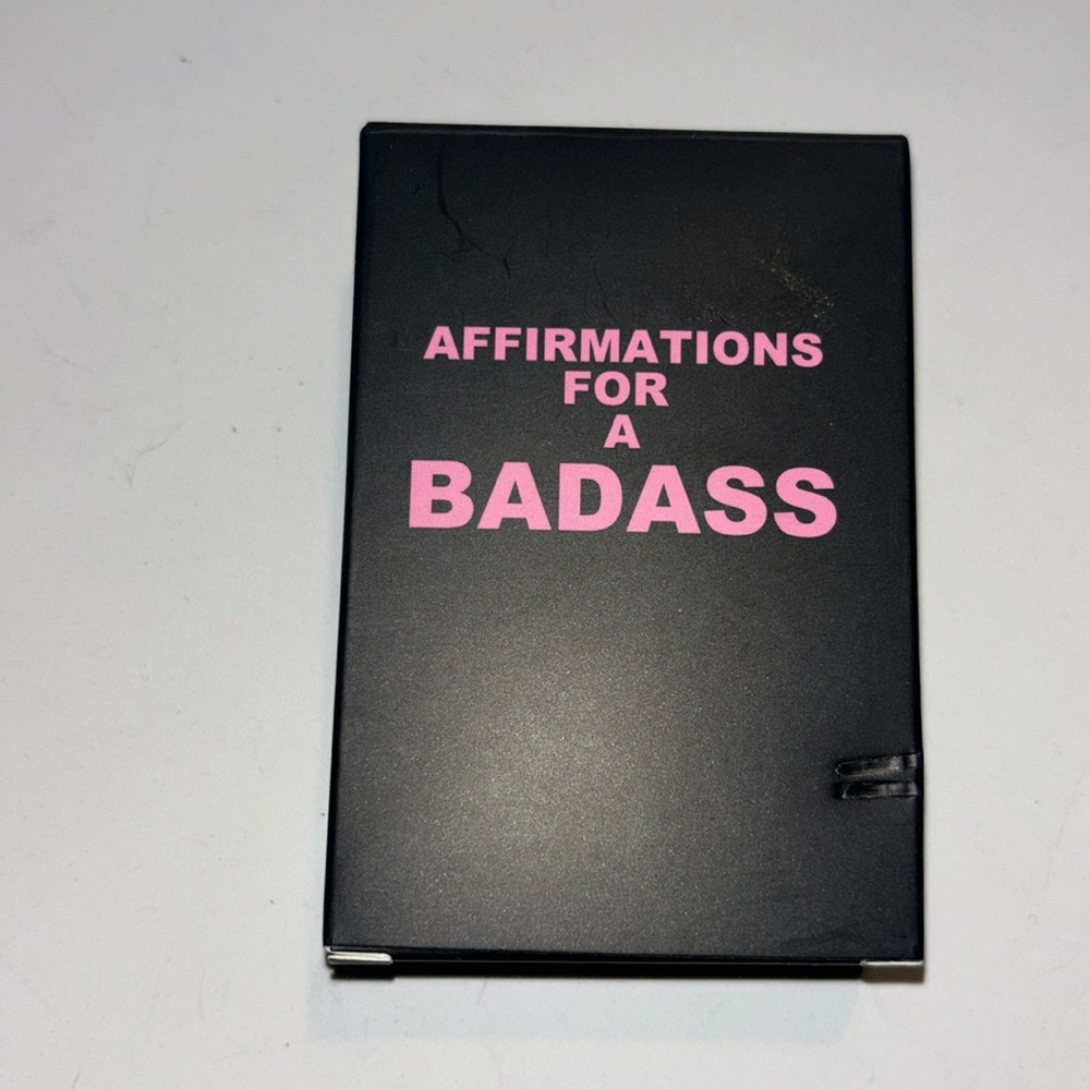 GUC Affirmations for a Badass Cards Daily motivational and inspirational cards